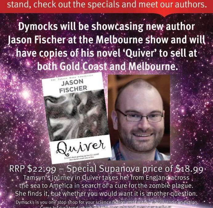 Dymocks Ad in Supanova Booklet